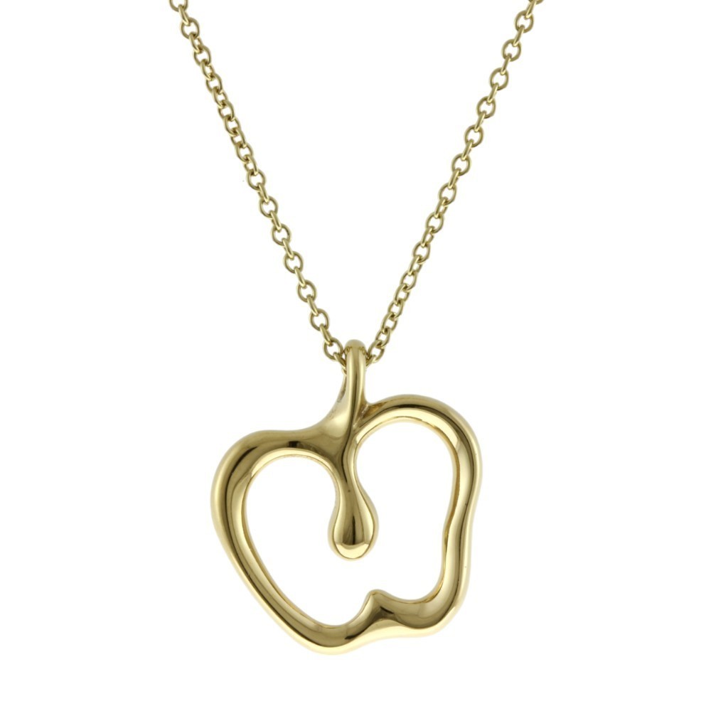 Tiffany Apple Necklace Gold